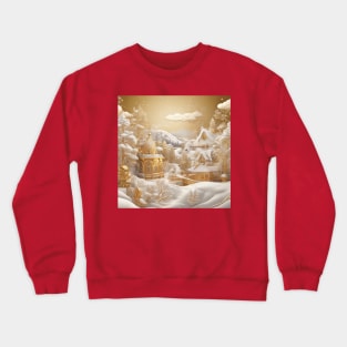 Christ Winter Scene Crewneck Sweatshirt